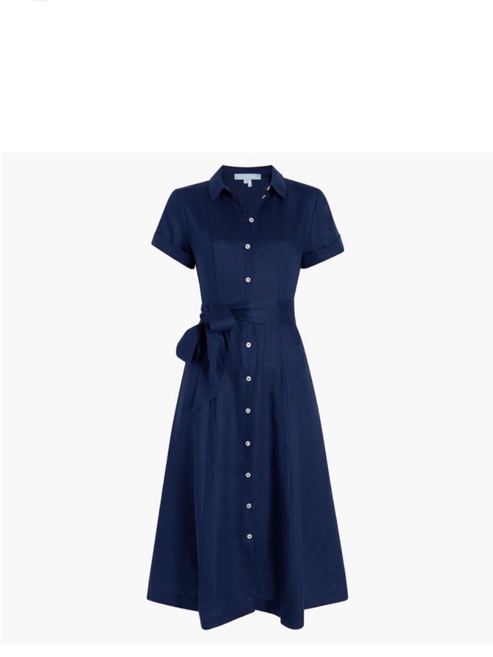 Lily Dress size xs Hill house home navy linen.